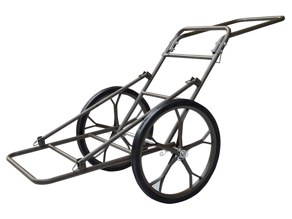Folding Deer Cart Game Hauler Utility Hunting Accessories Gear Dolly