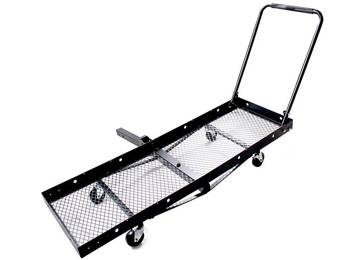 60" x 20" FOLDING CARGO CARRIER HITCH MOUNT DOLLY CAMPING RV PORTABLE w