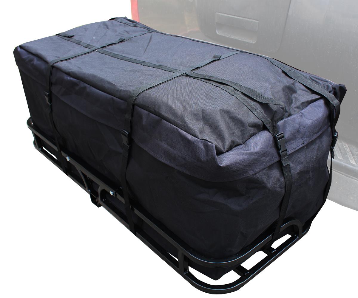50&quot; High Lift CAR RV 2&#39;&#39; Hitch Mount Cargo Carrier Luggage Basket w/Cargo Bag | eBay