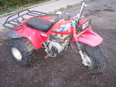 84 Honda 200s atc #6