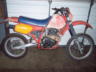 86 Xr600 honda