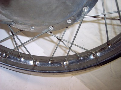 Honda cb front axle size #4