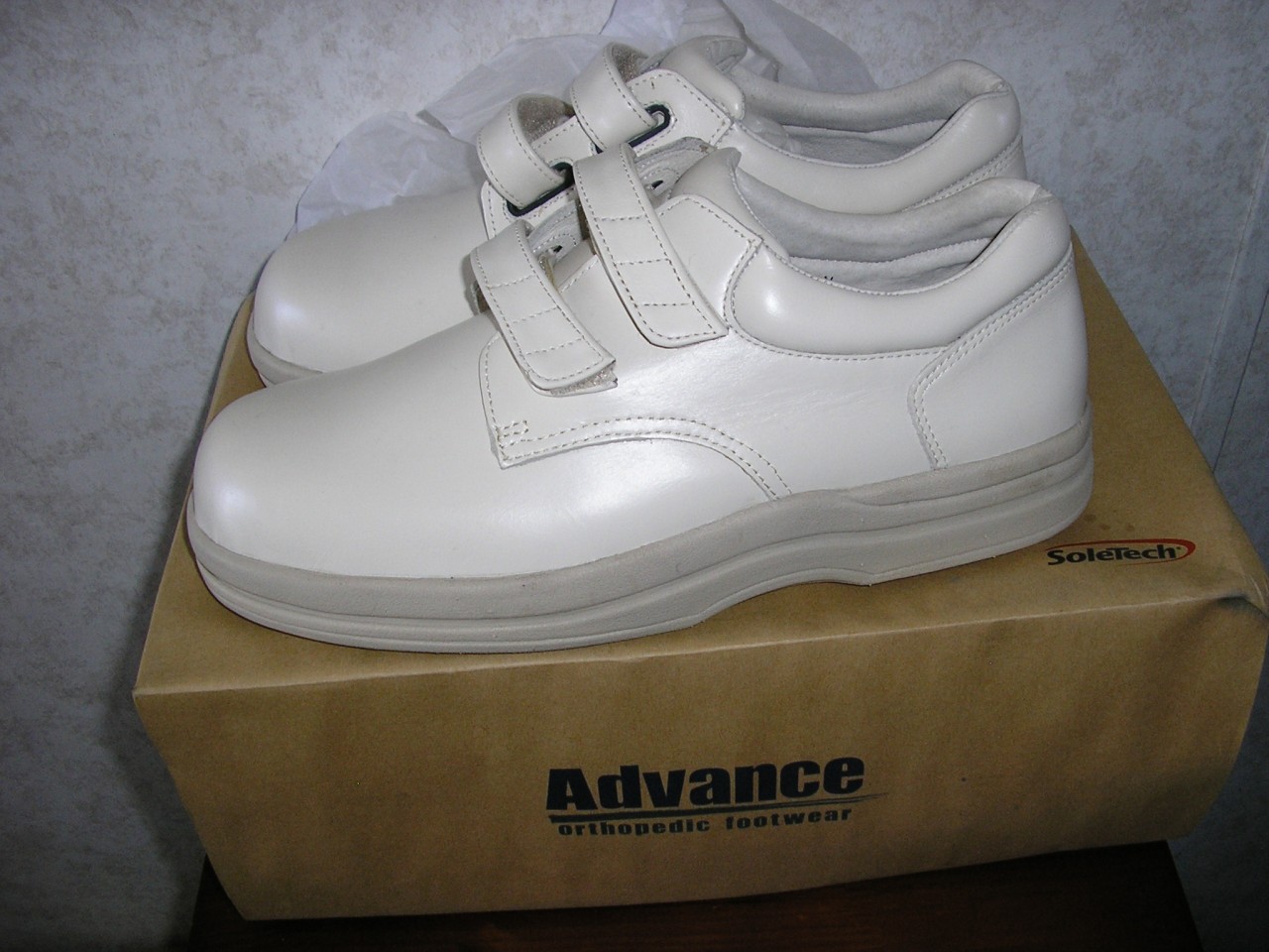 MEN�S ORTHOPEDIC WHITE SPORT DIABETIC SHOES 8.5 XW eBay