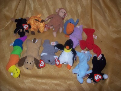 McDonald's Happy Meal 1998 Ty Teenie Beanie Babies Plush