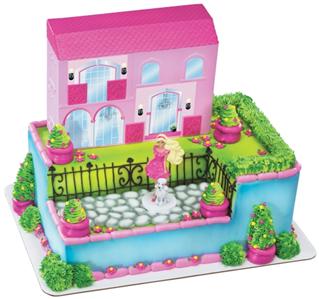 Barbie Dream House Instructions on Barbie Dream House Party Birthday Cake Decoratng Topper Kit   Ebay