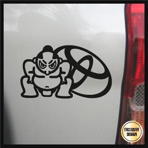 Toyota in japanese stickers