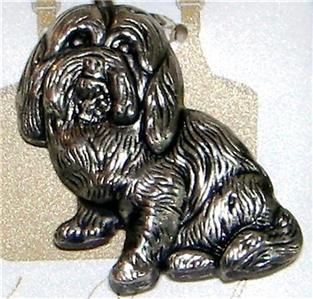 Maltese Puppy Cut Dog Key Locator Finder Purse Key Hook