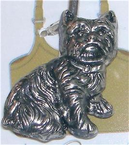 Yorkshire Puppy Dog Key Locator Finder Purse Key Hook