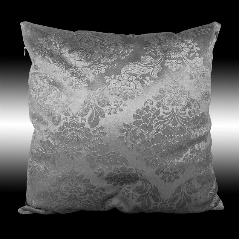 2X RARE ELEGANT BOTH SIDES DAMASK VELVET CUSHION COVERS THROW PILLOW