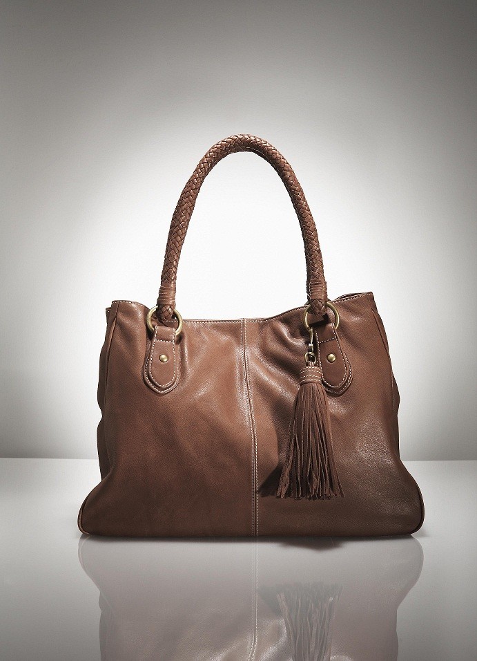 DESIGNER JEANNE LOTTIE ARGENTINA LEATHER TOTE BAG NEW