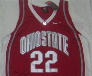 NCAA  OHIO STATE NIKE BASKETBALL JERSEY XL NEW