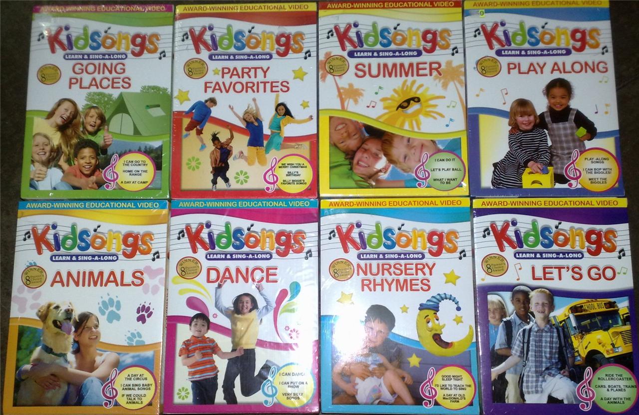 PBS KIDSONGS Set of 24 DVD 200+ Songs Authentic BRAND NEW SEALED! eBay
