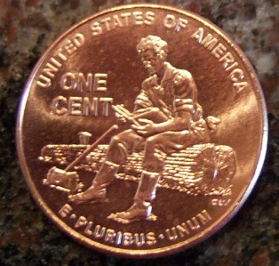 2009 P & D CH BU Formative Years Lincoln Cents  2 pairs