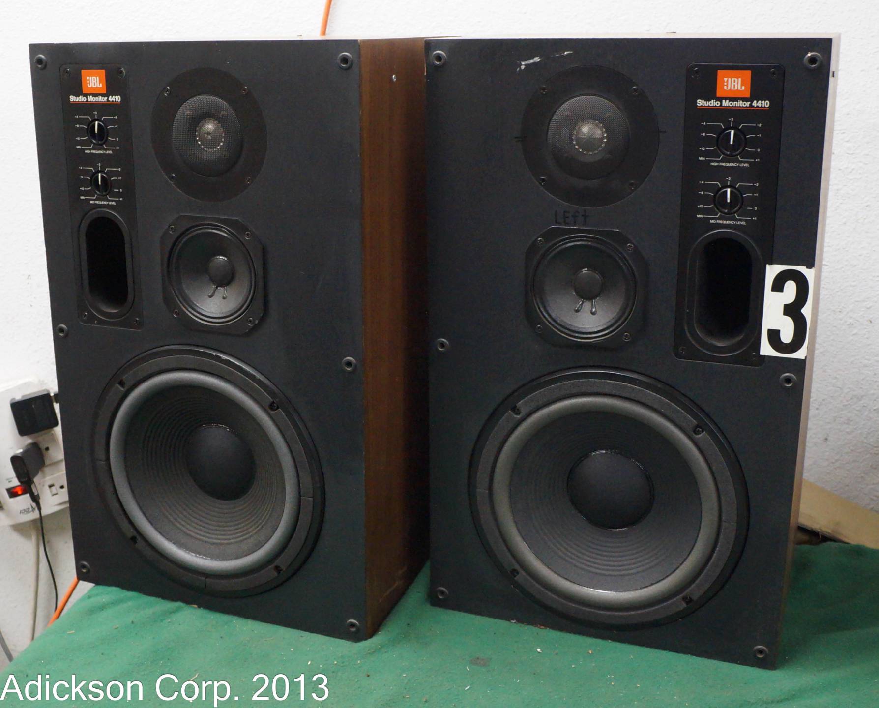 2 JBL STUDIO MONITOR 4410 SPEAKERS !! eBay