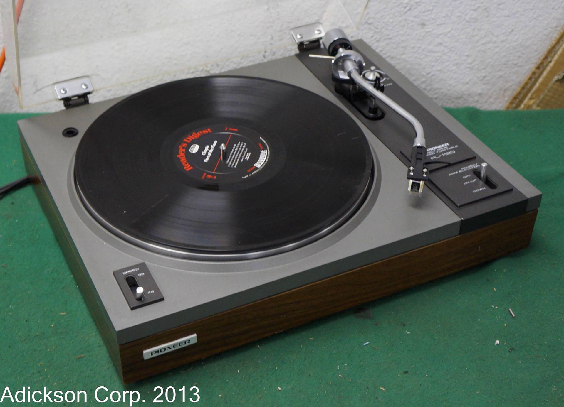 RARE PIONEER PL-12D VINTAGE TURNTABLE !! - Picture 1 of 1