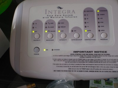 Integra Face Care System Manual