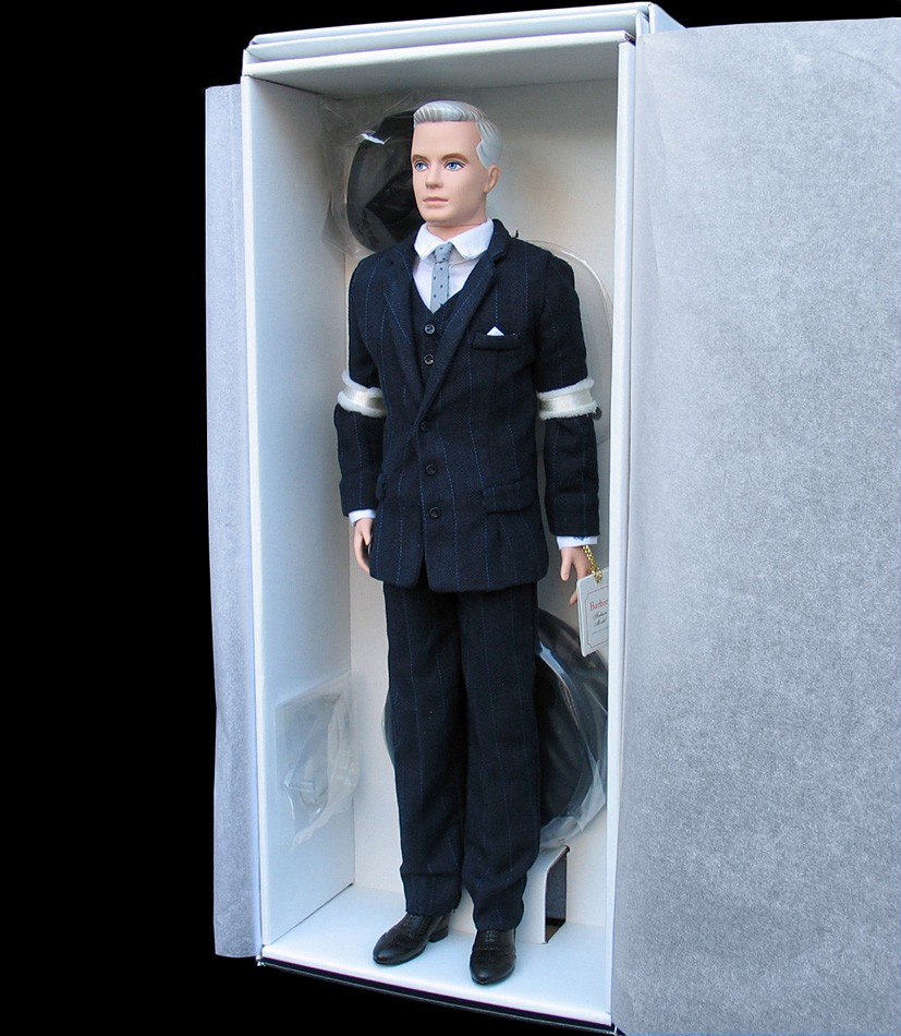 Barbie Collector 2010 Roger Sterling Fan Club Exclusive Mad Men Ken