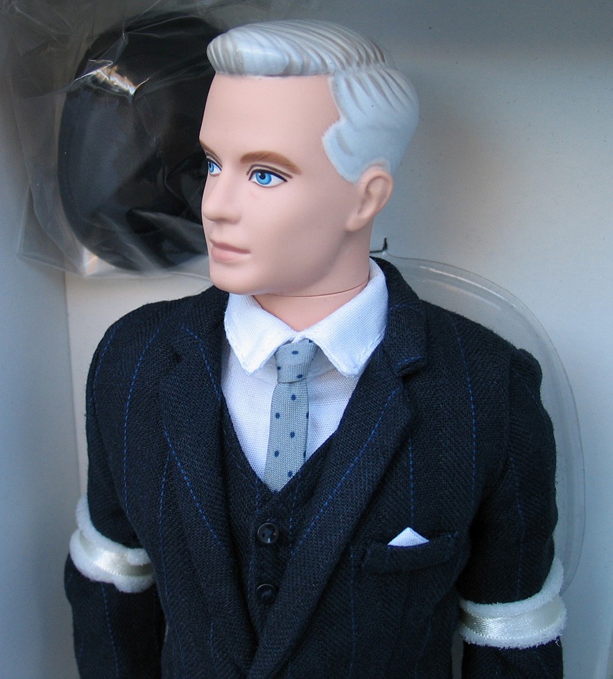 Barbie Collector 2010 Roger Sterling Fan Club Exclusive Mad Men Ken Doll T4549
