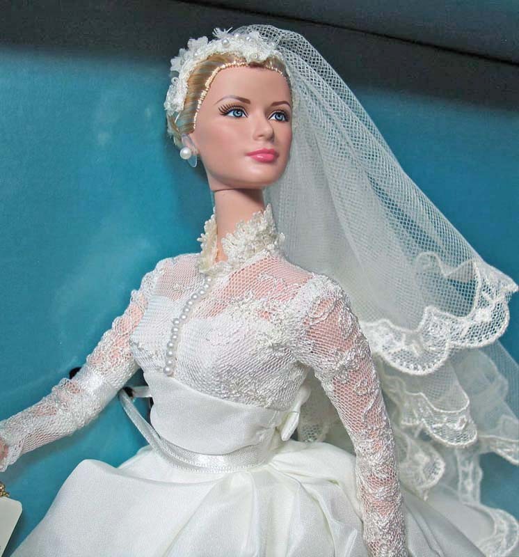 Princess GRACE KELLY • The BRIDE • Gold Label Silkstone Barbie doll NRFB • T7942