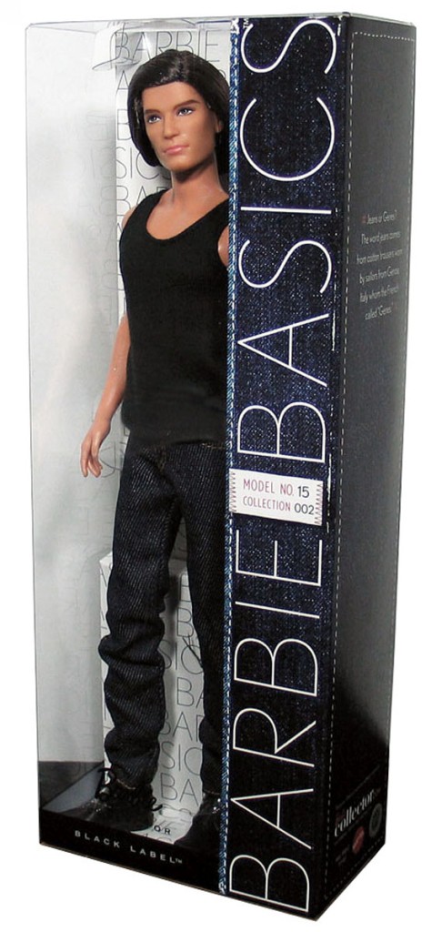 Barbie Basics Ken Doll Muse Model No 15 015 15 0