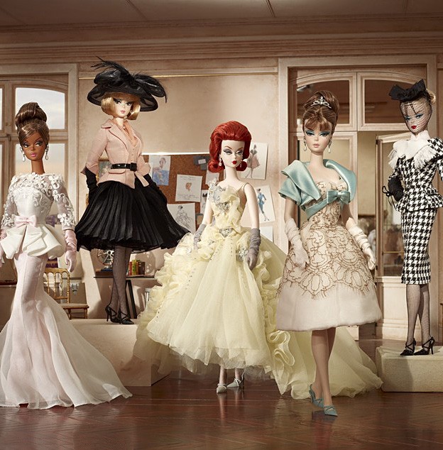 2012 Barbie Collector Bfmc Silkstone Atelier Evening