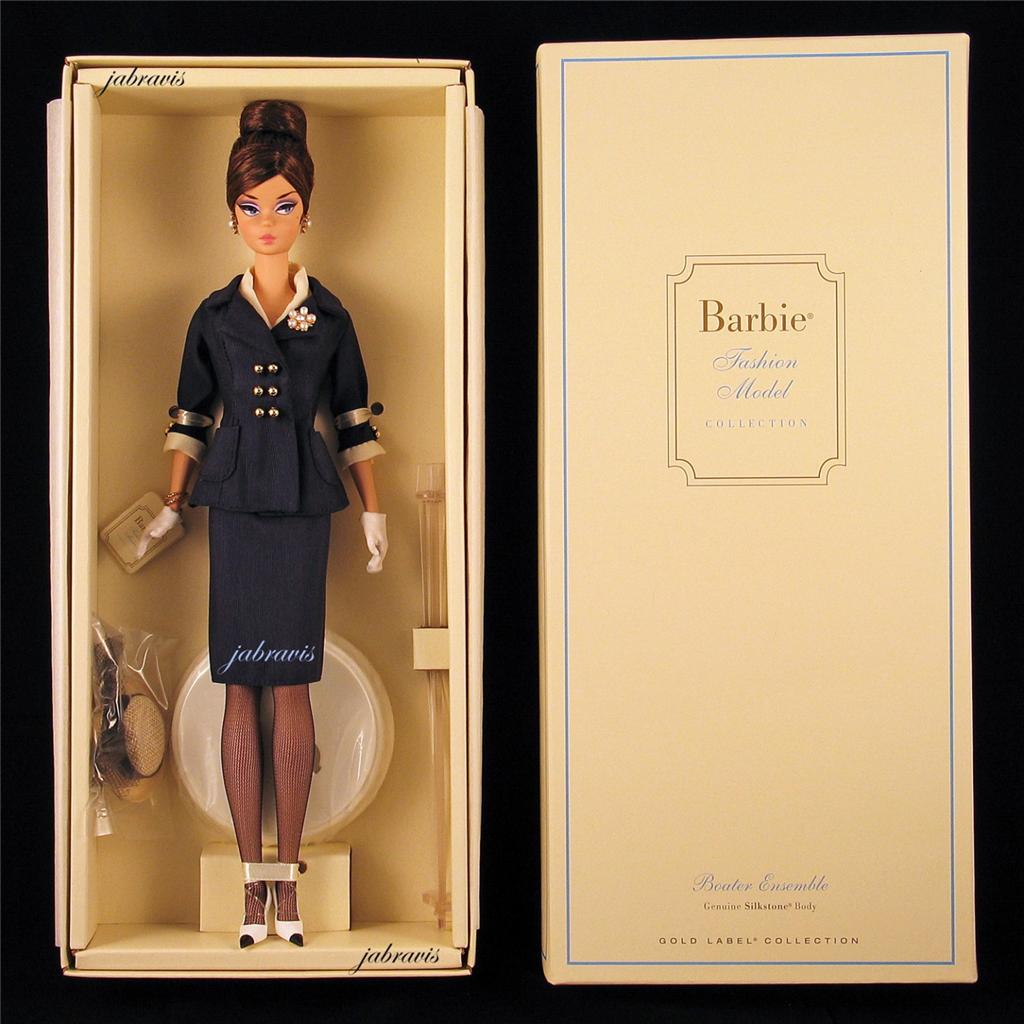 Barbie Collector Fan Club Exclusive BOATER ENSEMBLE Silkstone Doll • NEW • NRFB | eBay