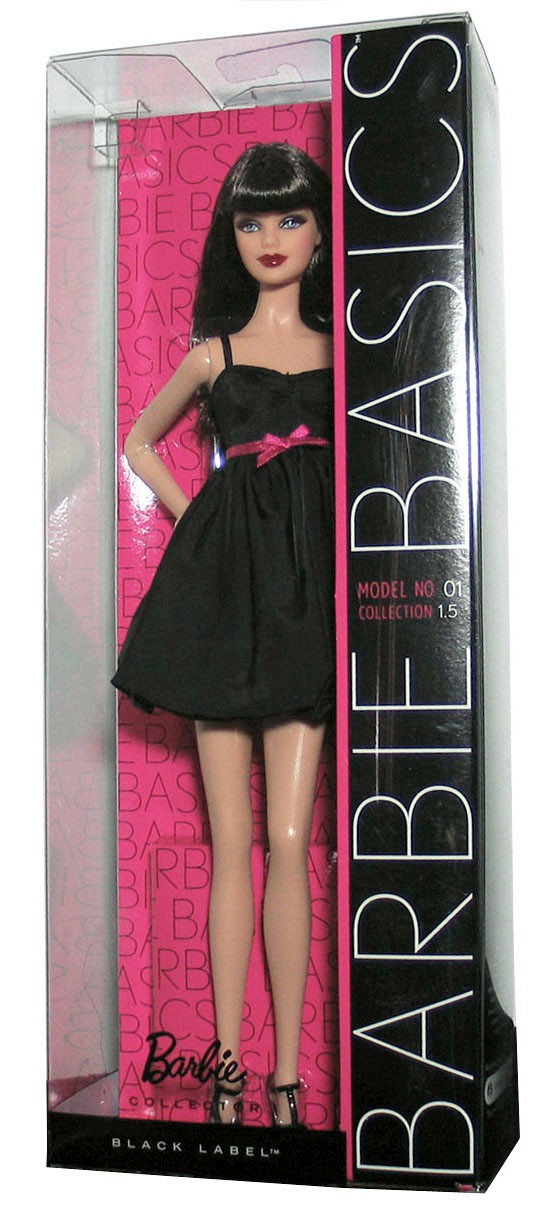 Barbie Basics Doll Black Dress Muse Model No 1 01 001 Collection 1 5 01 5 001 5 Ebay