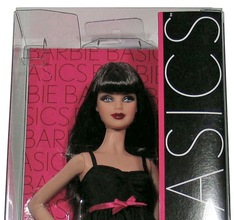 BARBIE BASICS Doll Black Dress Muse Model No 1 01 001 Collection 1.5 01
