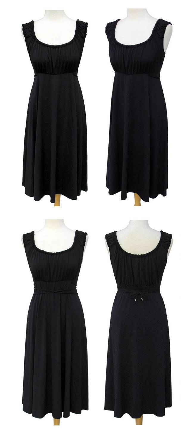 T Tahari By Elie Tahari Black Phantom Knit Dress Medium 8 10 Nwt Ebay