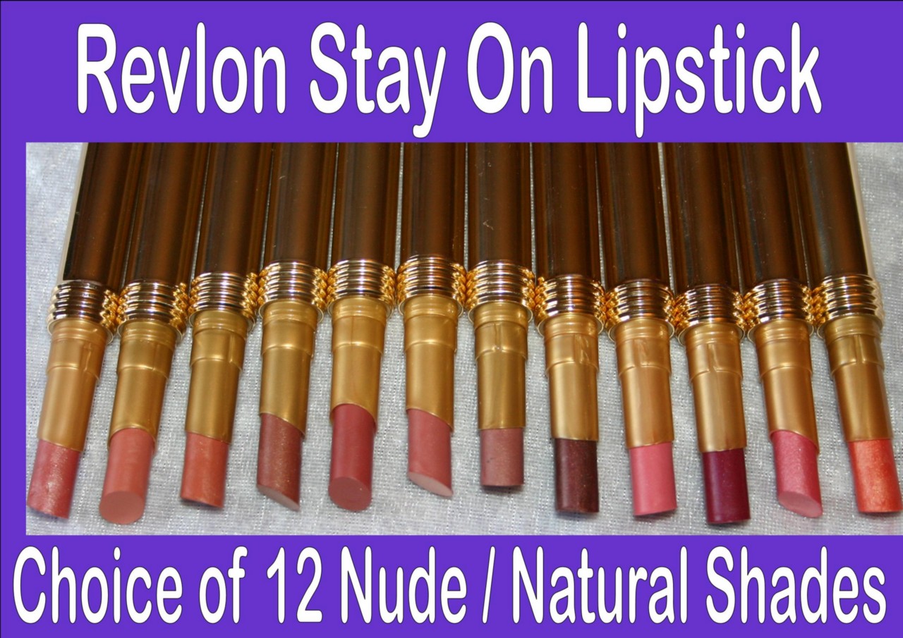 Revlon Moisturestay Stay On Lipstick Lasting Moisturising Natural Nude Shades Ebay