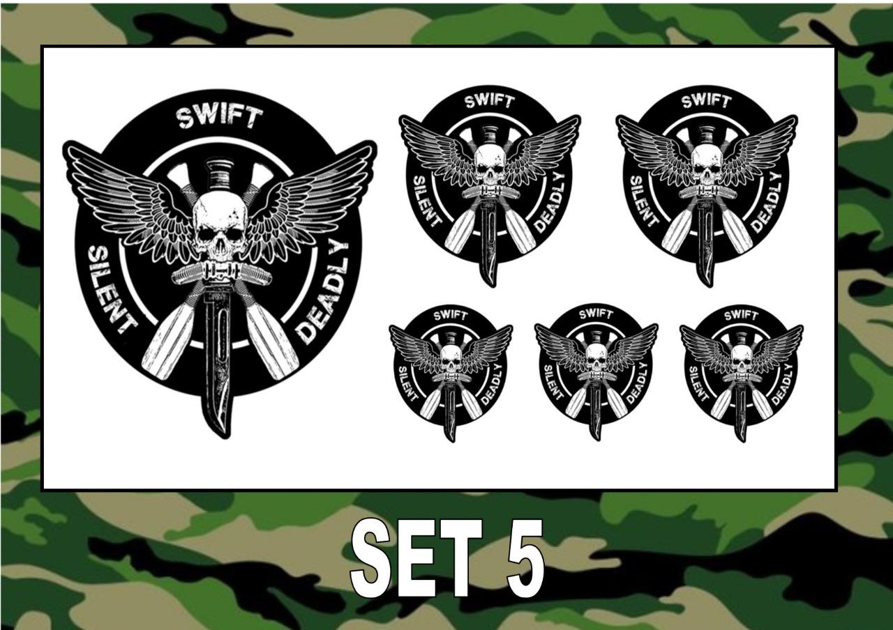 Special Forces Temporary Tattoos Sas Navy Army Air Force