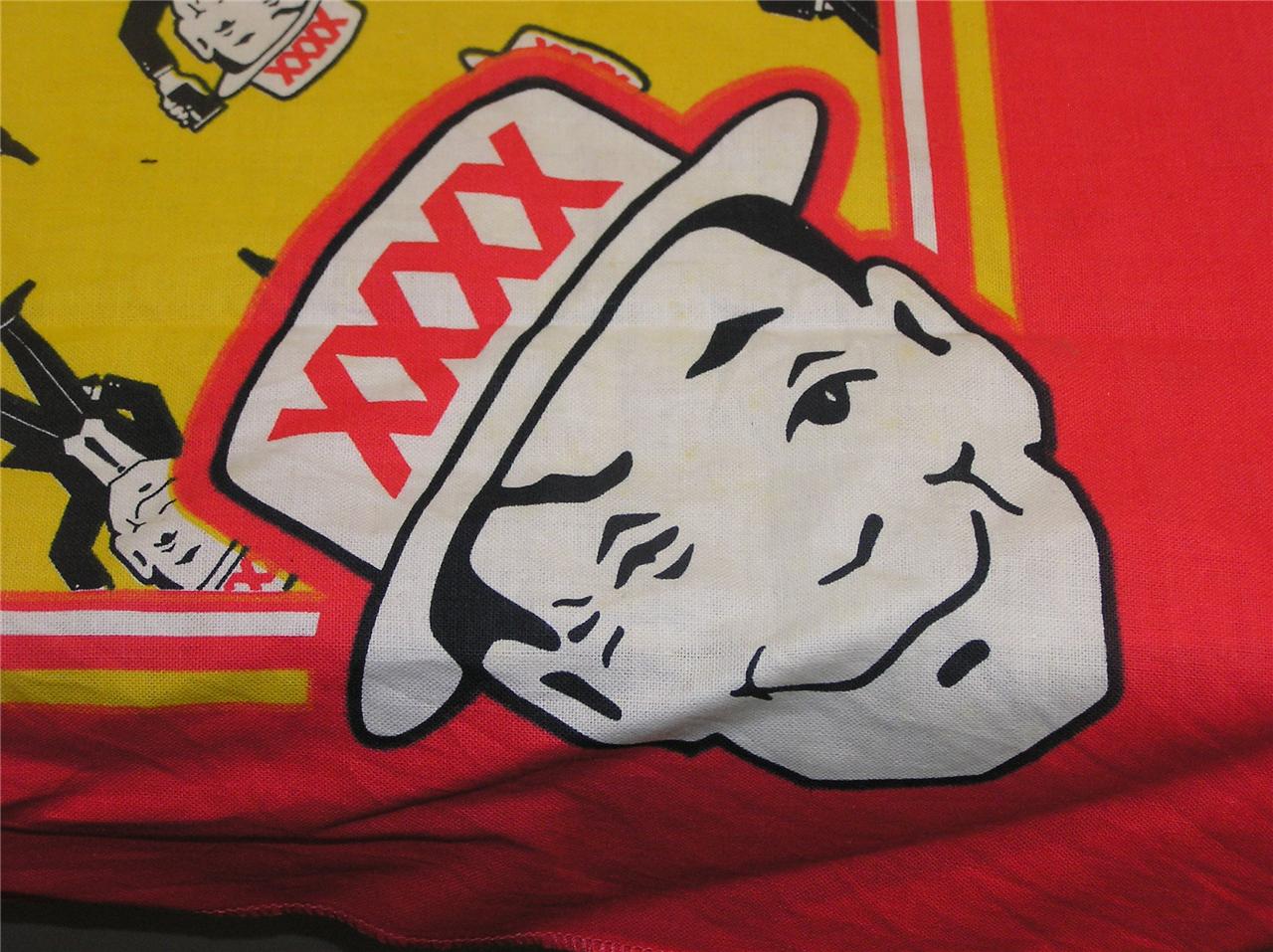 XXXX MR Fourex Beer Bandanna 53cm x 53cm