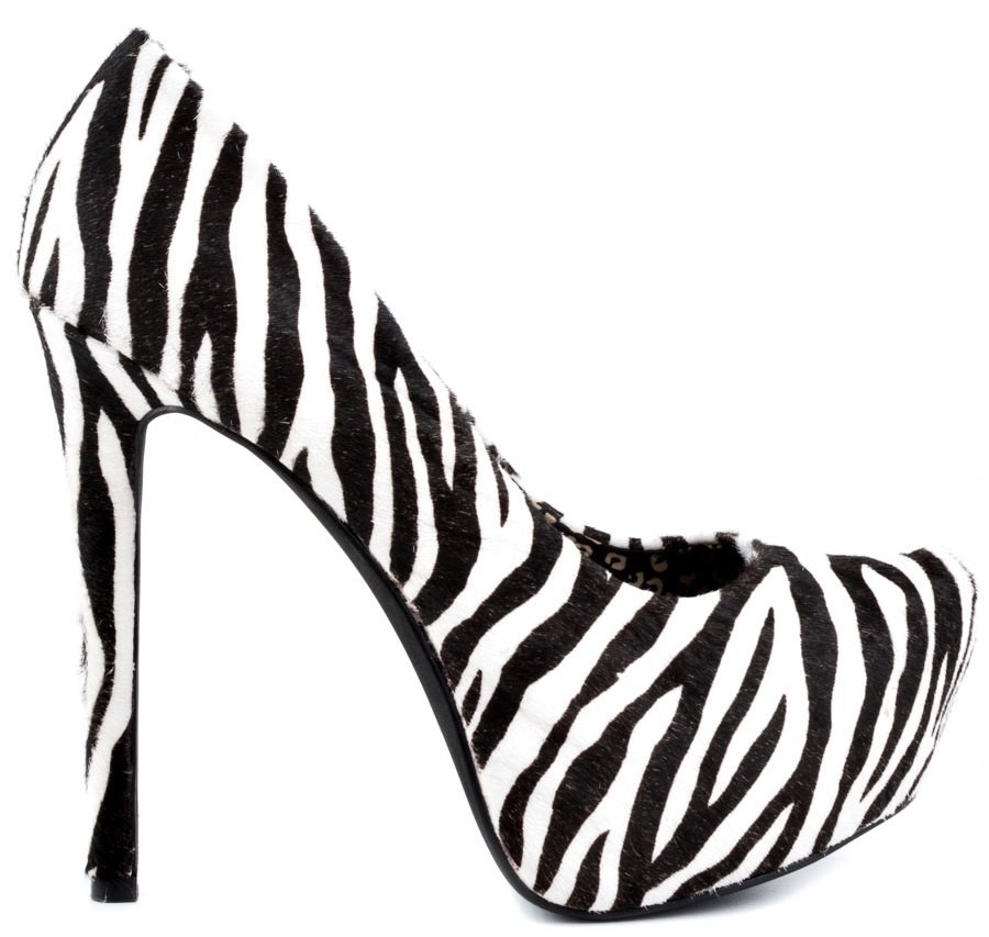 jessica simpson zebra pumps