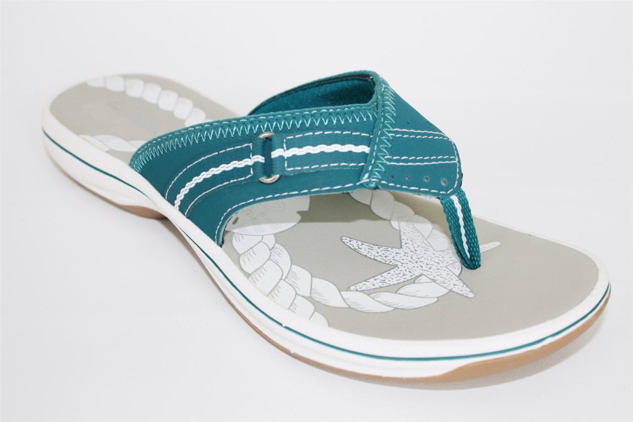 turquoise flip flops sandals