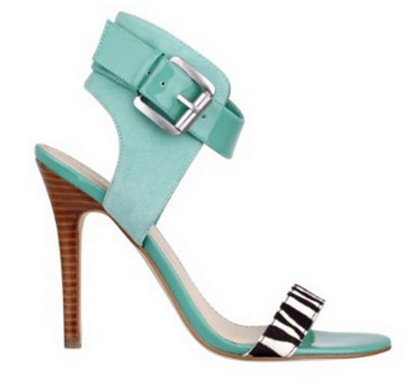 luminous green heels