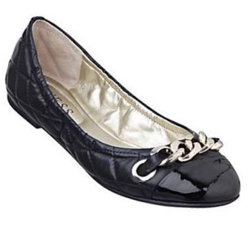 black quilted leather slip ons