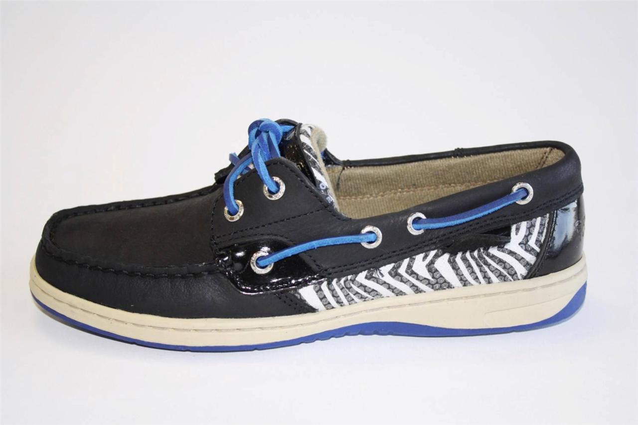 Womens Sperry Top-Sider AO Quilted Boat Shoe (Black Quilted