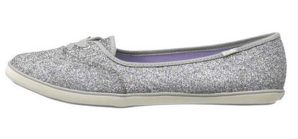 silver sparkly keds