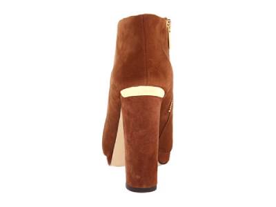 michael kors cognac booties