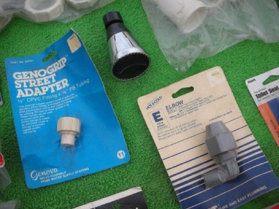 Bath Plumbing on 53pc Plumbing Hardware Bath Toilet Kitchen Bulk   Ebay