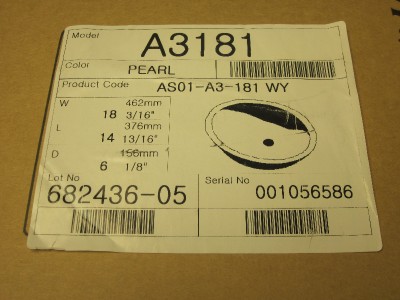 Samsung Staron A3181 Solid Surface Undermount Pearl