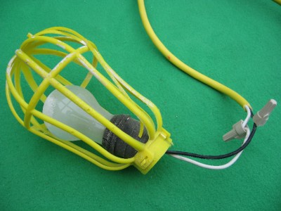TEMPORARY JOB SITE WORK LAMP LIGHT STRING LIGHTING 50FT eBay