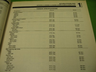 automotive service manuals