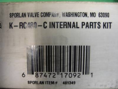 Sporlan K RC480 C Internal Parts Kit Filter Drie