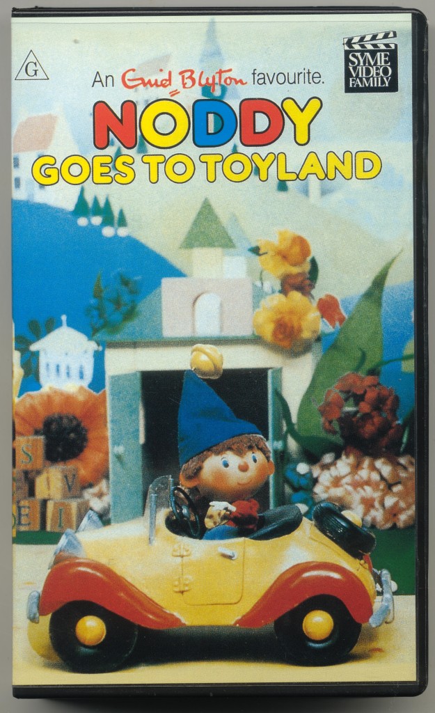 NODDY GOES TO TOYLAND VHS Video, Enid Blyton, 1st Series From 1975, R