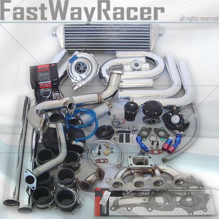 Complete Mazda 3 Mazda3 Focus 2.0L 2.3L T3/T4 Turbo Kit eBay