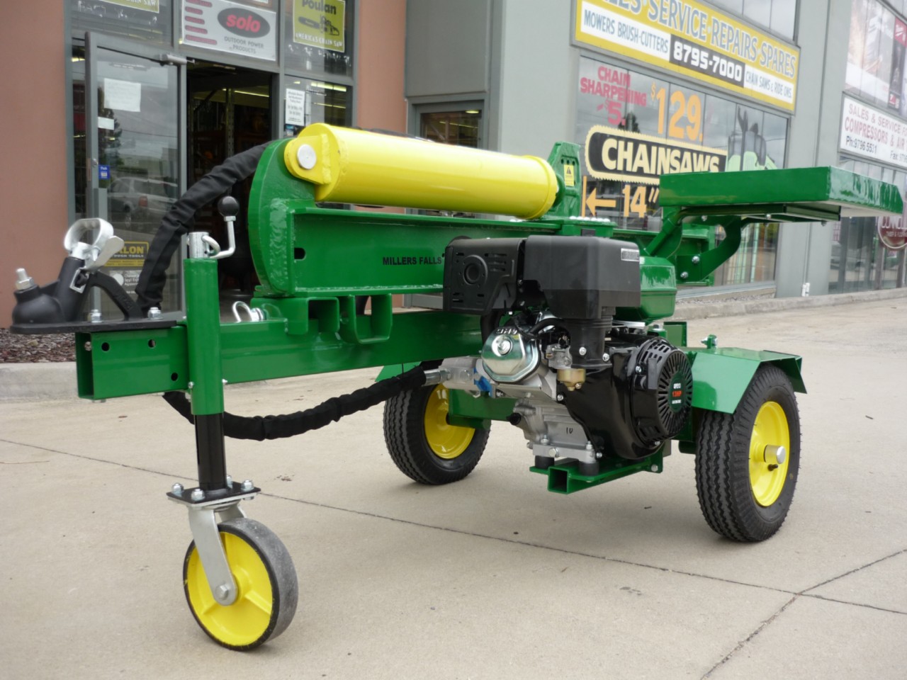 40 TON LOG SPLITTER 13 hp Electric Start Petrol B/NEW eBay