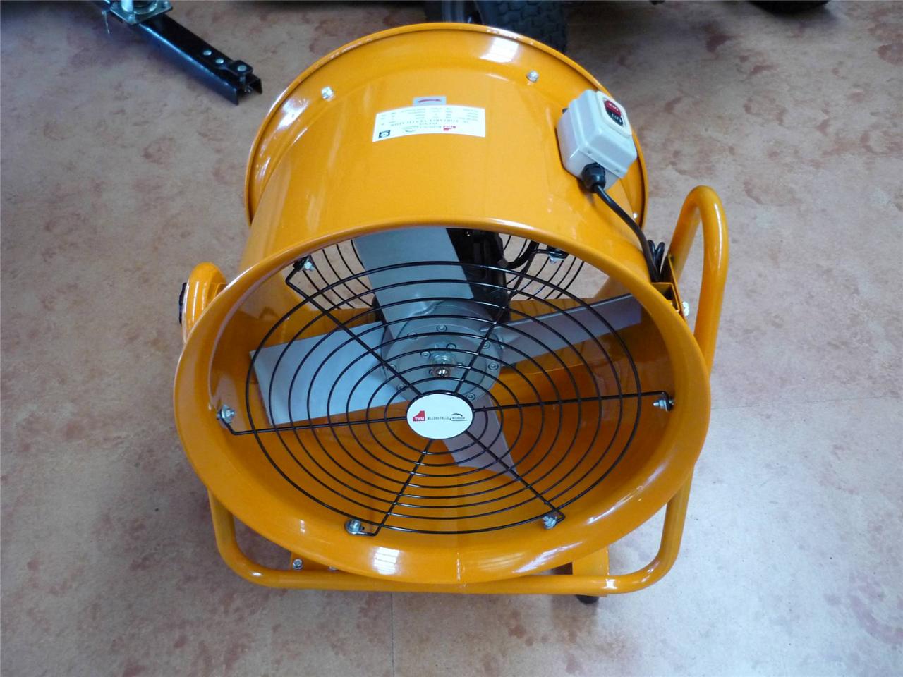 INDUSTRIAL 400mm VENTILATOR EXTRACTOR SPRAY PAINT DYNO TUNE