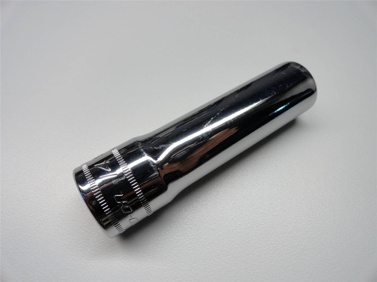 Snap On Tools 1/2" Drive Metric 12 Point Deep Chrome Socket Choose Size eBay