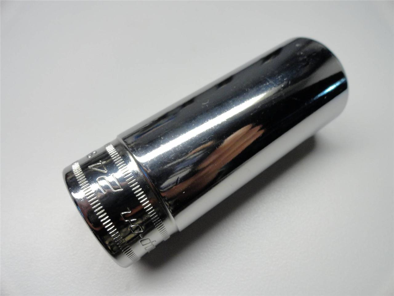 Snap On Tools 1/2" Drive Metric 12 Point Deep Chrome Socket Choose Size eBay